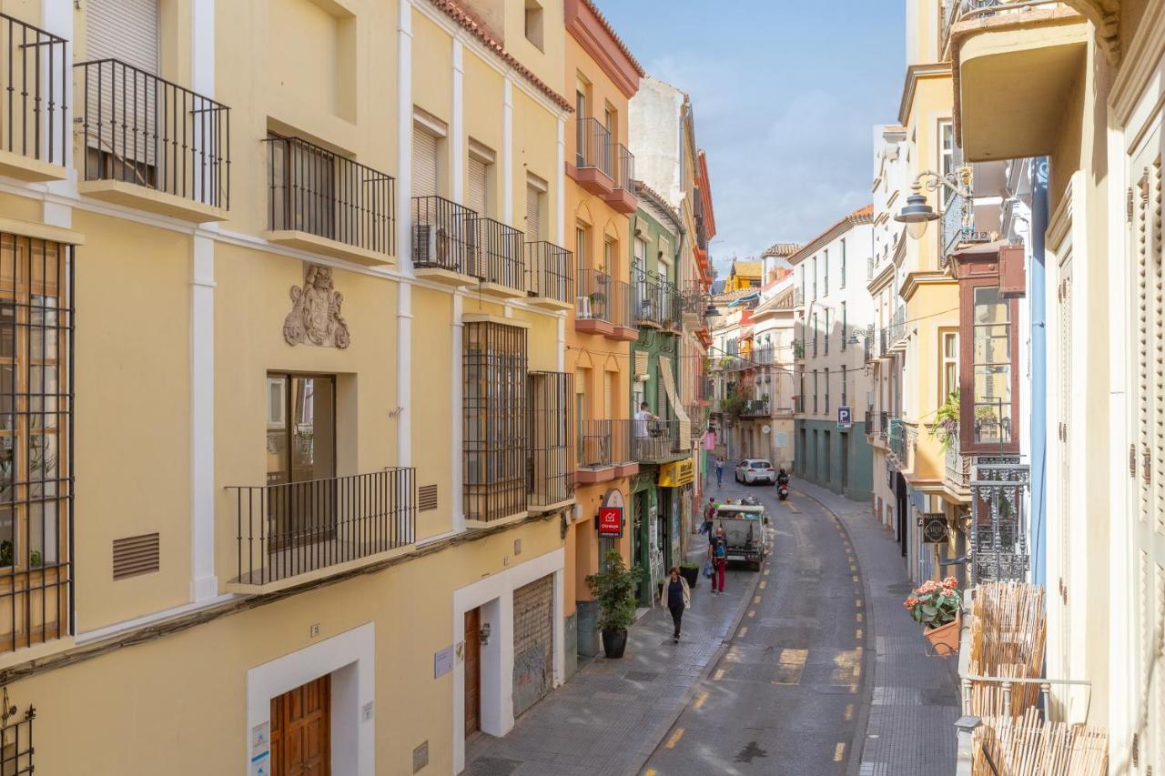 Bright Apartment With Patio And Balconies In The Center Màlaga Exteriér fotografie