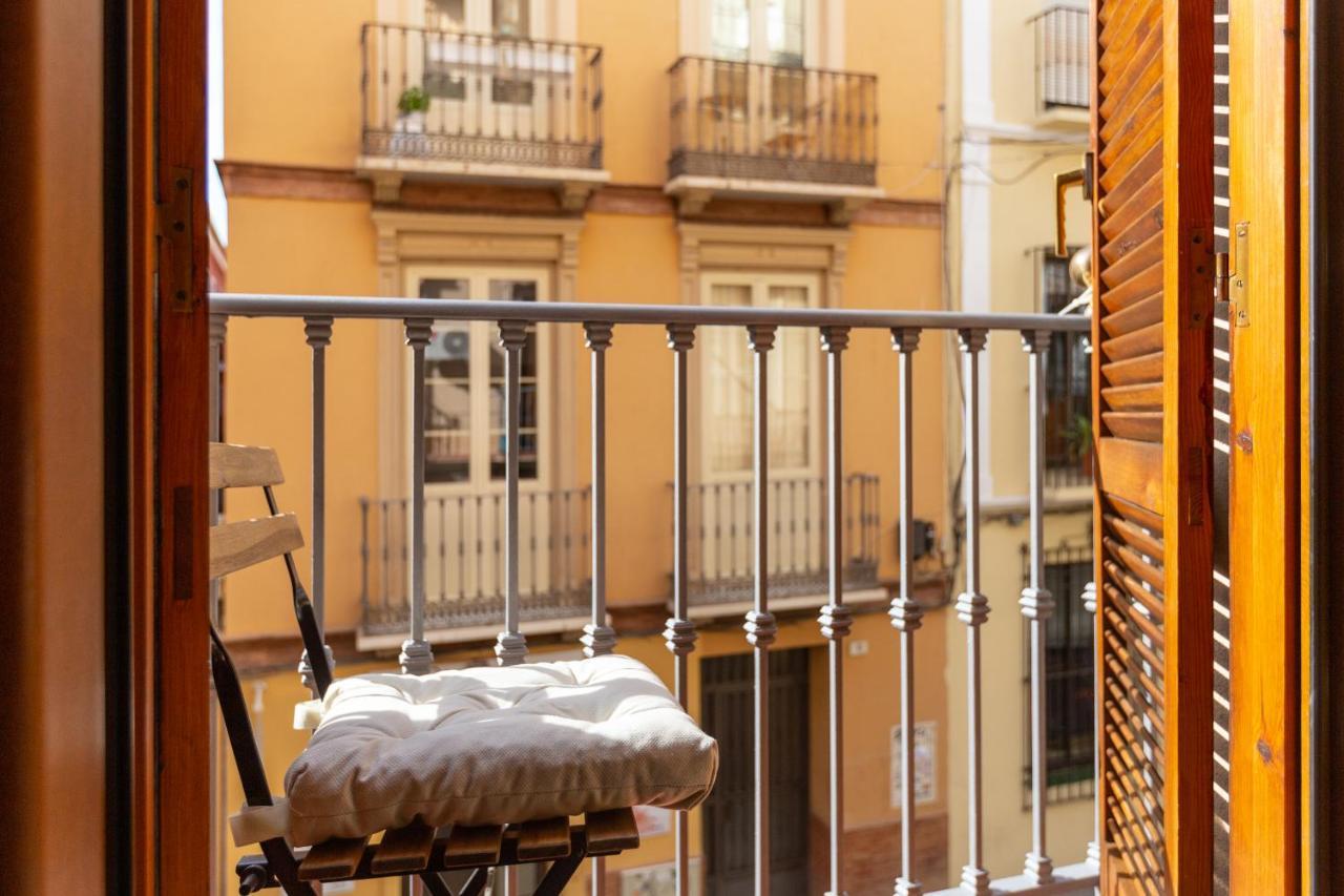 Bright Apartment With Patio And Balconies In The Center Màlaga Exteriér fotografie